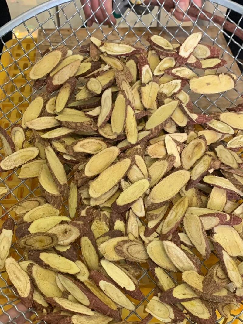 【包邮】甘草甘肃野生大甘草片斜片甘草批发价包邮野生甘草片