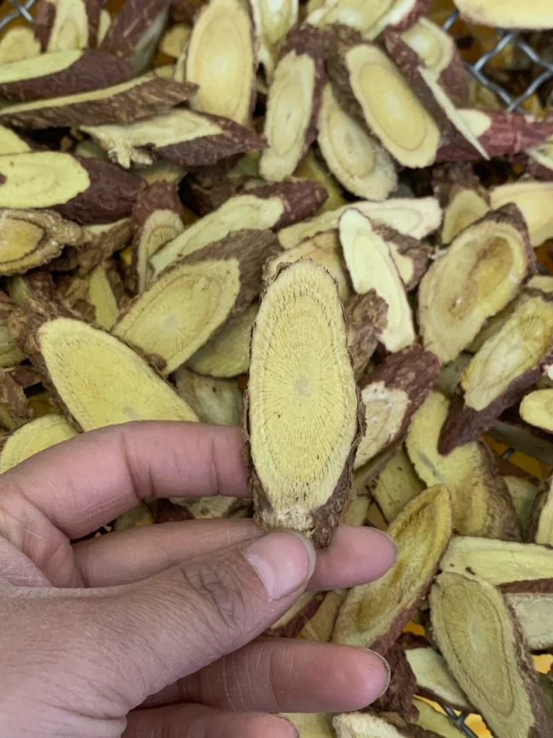 【包邮】甘草甘肃野生大甘草片斜片甘草批发价包邮野生甘草片