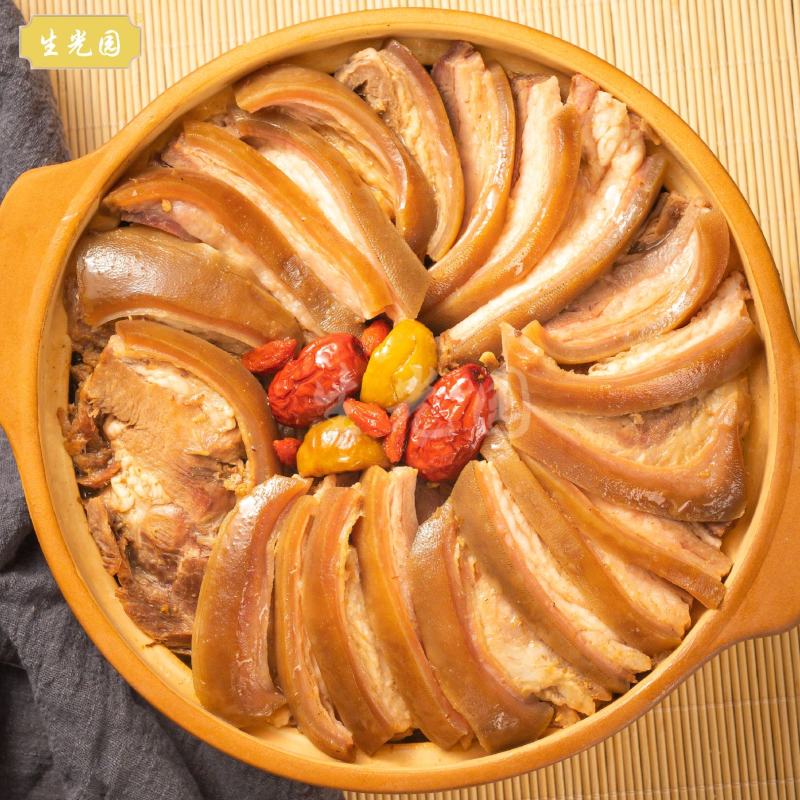红烧羊肉加热即食红烧羊肉煲羊肉火锅4-6人份2人份预制菜