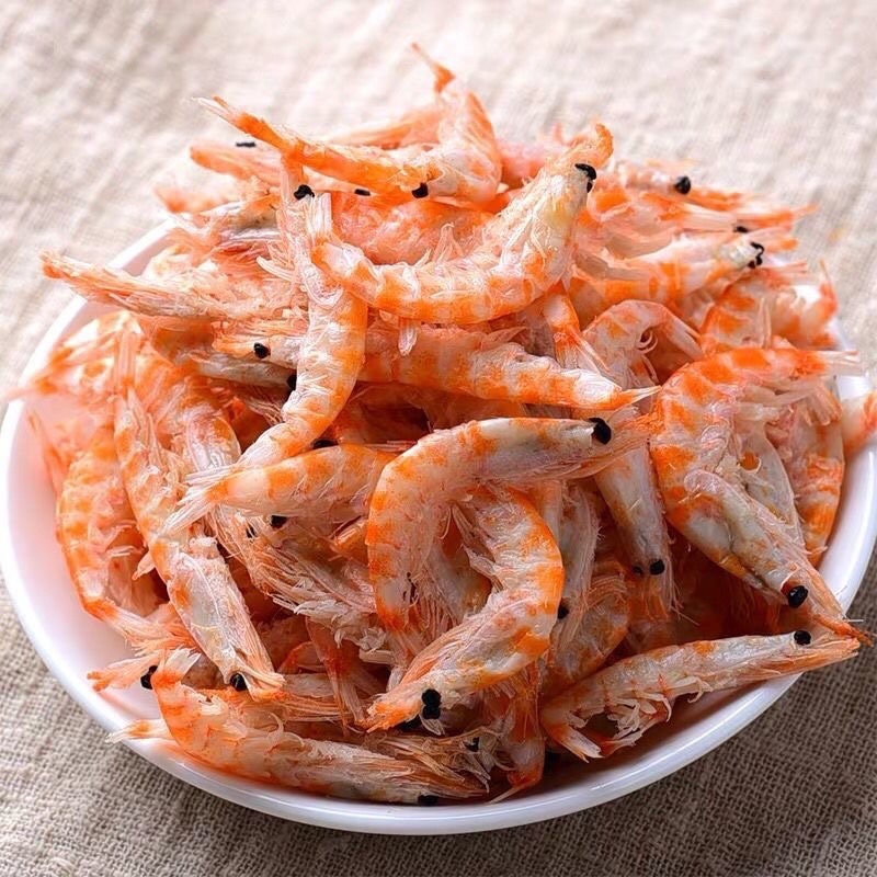 虾干展会地摊电商麟虾干虾仁虾肉海虾干虾