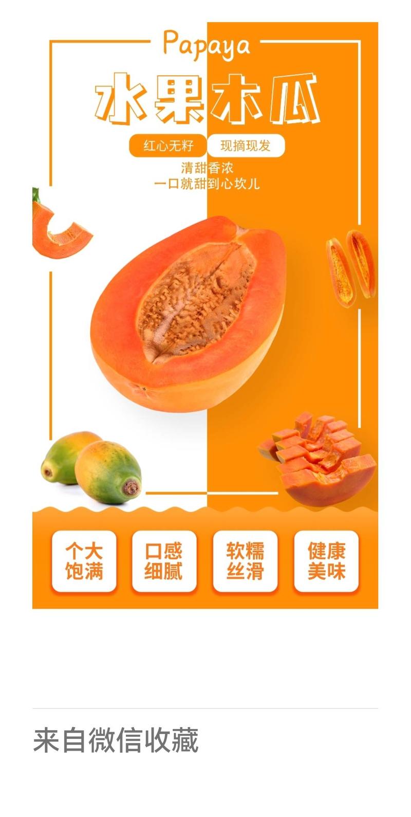 台湾品种水果木瓜