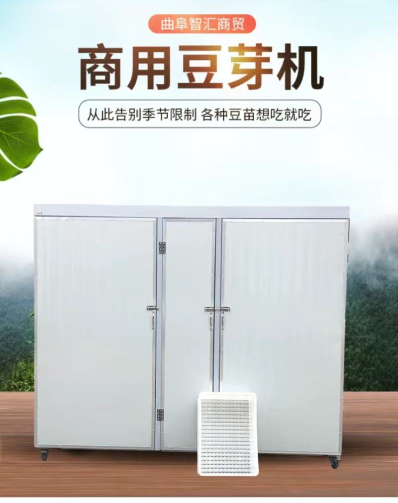 全自动豆芽机豆制品设备制作生产线绿豆芽黄豆芽商用大容量