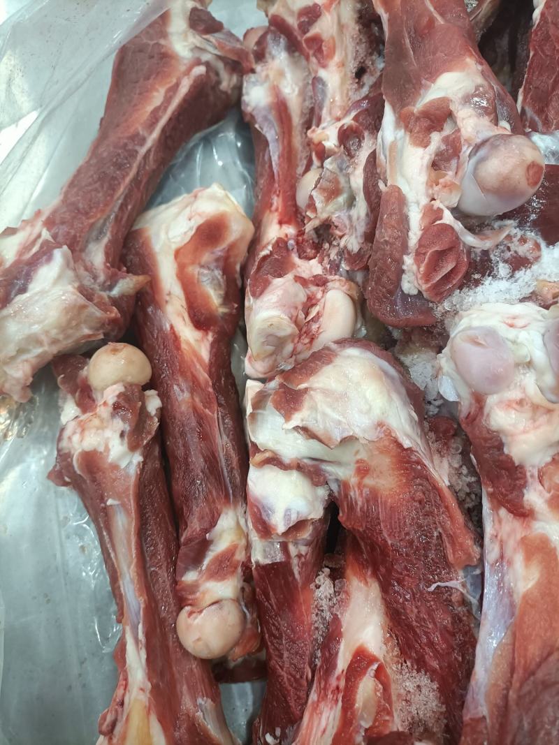 内蒙古锡林郭勒草地羔羊肉棒骨，肉大骨髓多，口感好。