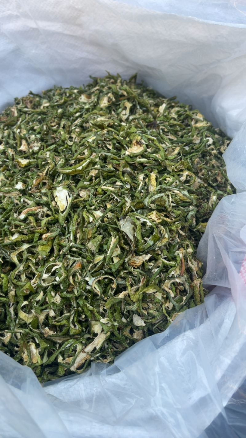 绿色二级辣椒干