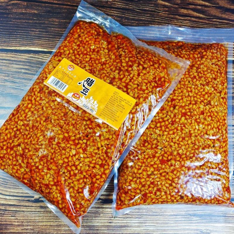 香辣腊八豆5斤/袋，湖南下饭菜菜，工厂直发，源头厂家
