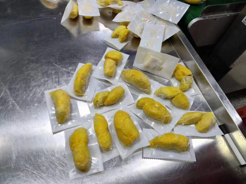 浦乐鲜高品质冷冻榴莲肉一袋808g