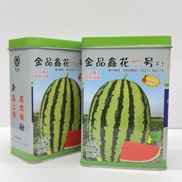 金品鑫花1号正宗西瓜种子大红瓤硒砂瓜高产抗病高产大果基