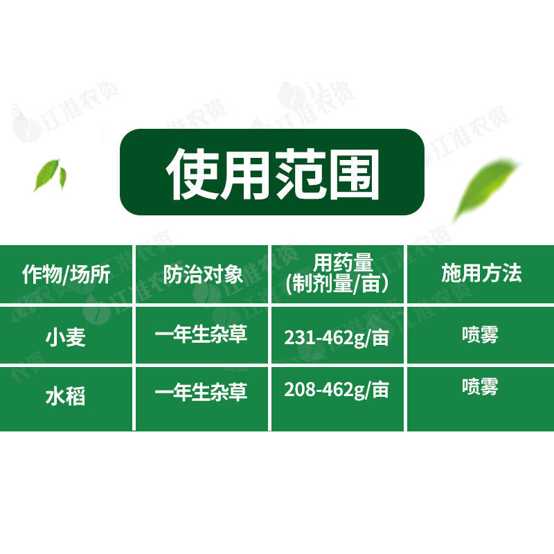 健谷13%二甲四氯钠2甲二钾4氯钠水稻小麦多种杂草阔叶草
