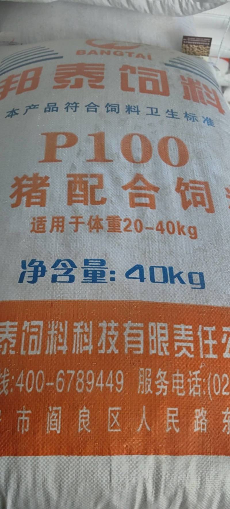仔猪配合饲料，仔猪配合P100配合饲料