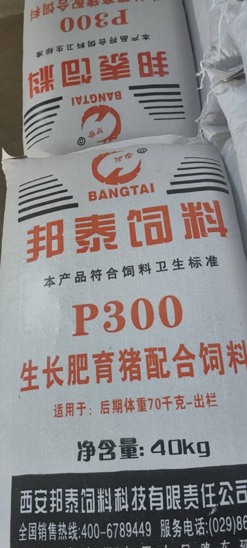 生长育肥猪配合饲料，生长育肥P300配合饲料