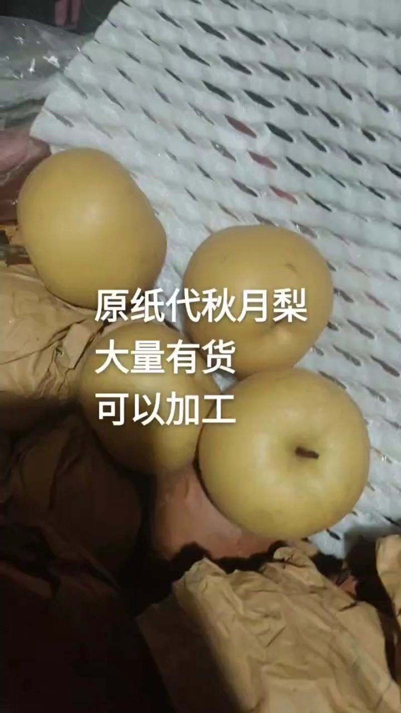 秋月梨皮薄汁多脆甜可口，产地直发，价格实惠，保证货好