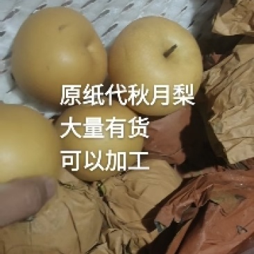 秋月梨皮薄汁多脆甜可口，产地直发，价格实惠，保证货好