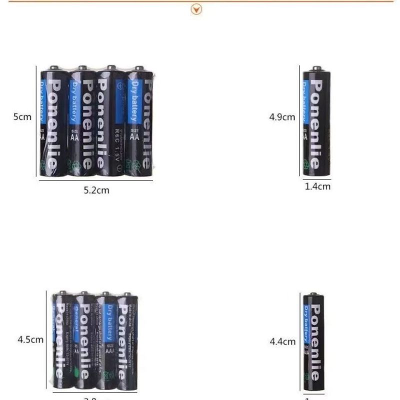 1盒60粒正品碳性电池7号5号1.5V儿童玩具鼠标遥控器