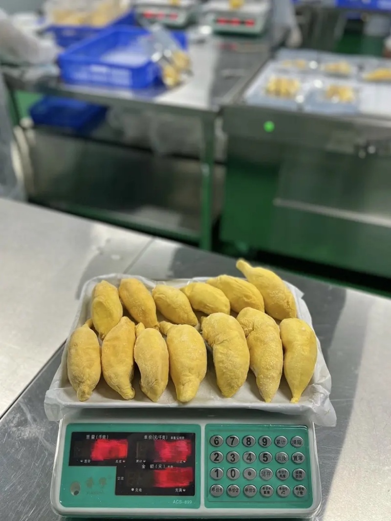 【精品】冷冻干尧榴莲AAA果肉一手货源直发对接市场电商商超