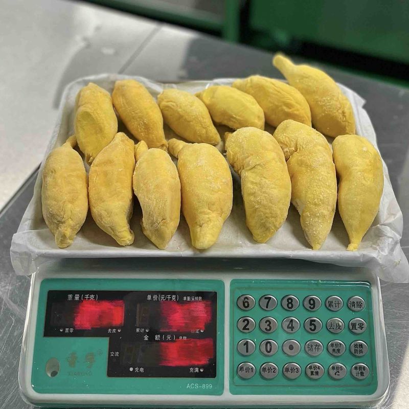 【精品】冷冻干尧榴莲AAA果肉一手货源直发对接市场电商商超