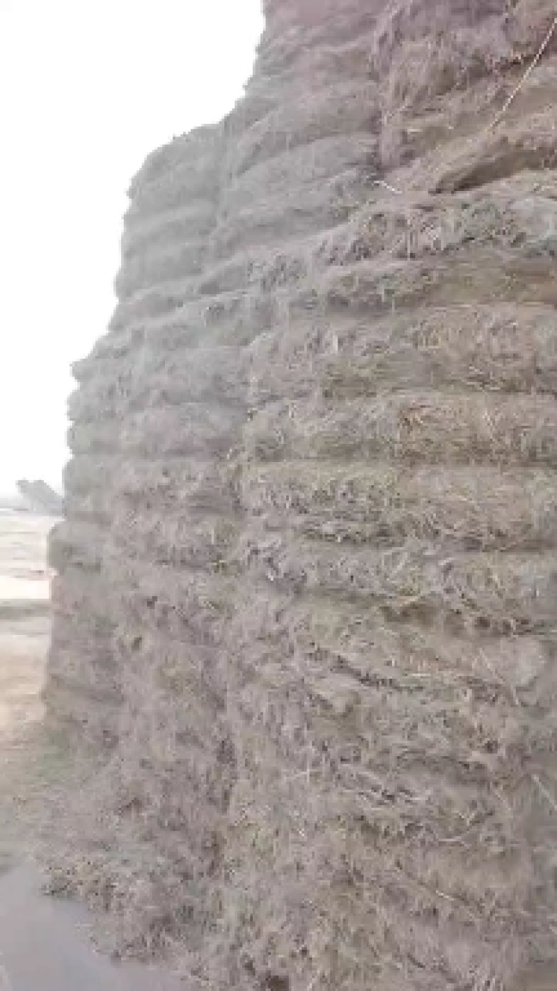 稻草秸秆，原料大包柔丝