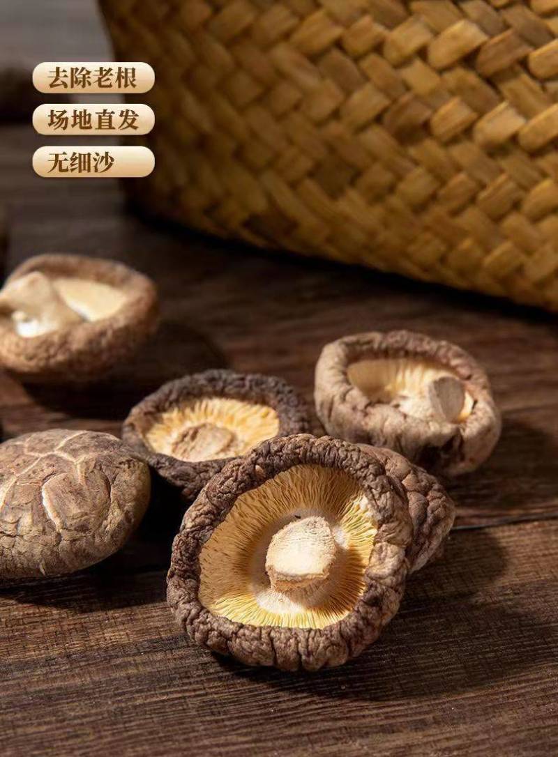 卢氏干香菇批发产地直发厚肉冬菇香菇干货量大从优