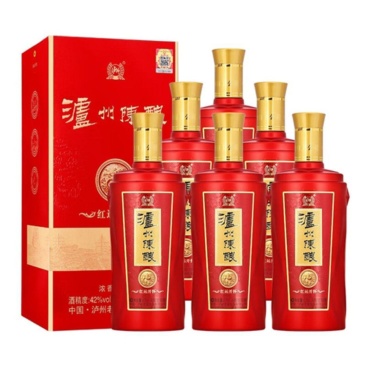 泸州老窖股份有限公司出品*泸州陈酿陈酿*42度一箱六瓶