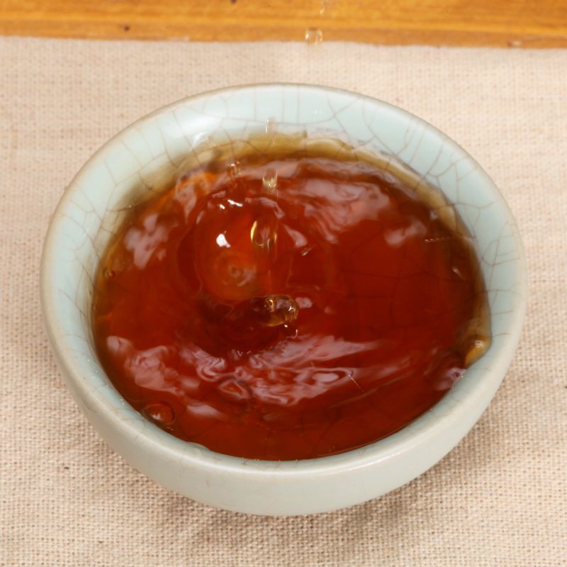 高品质黑茶湖南安化黑茶2斤装茶叶金花黑茶茯砖茶
