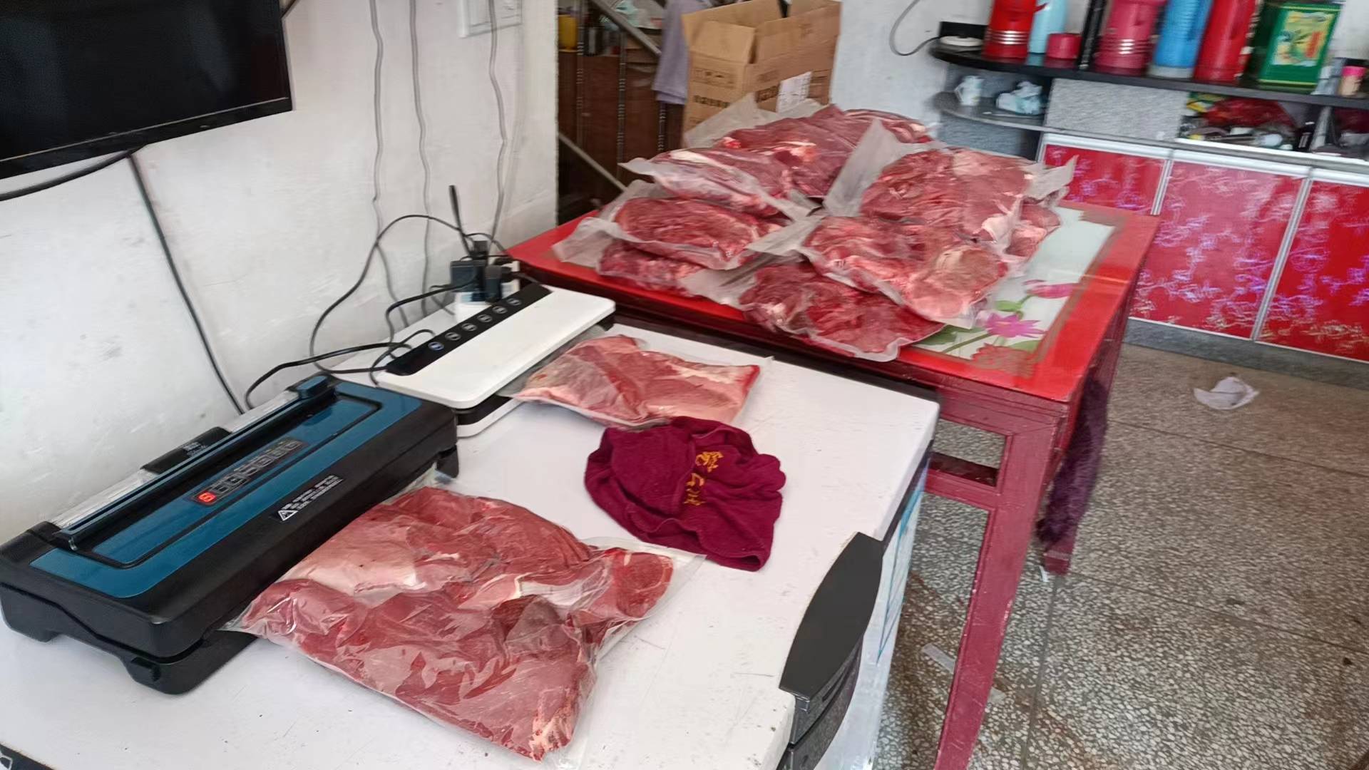 牛黄熏生姜的包装与储存示意图