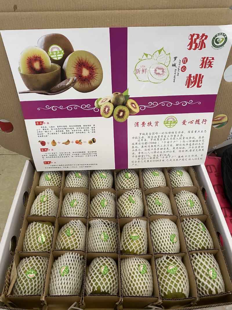广西红阳红心猕猴桃产地直供价格美丽欢迎电话咨询与合作