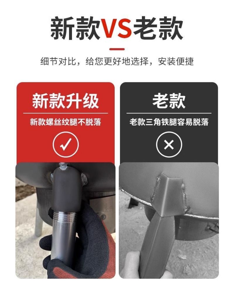 柴火灶家用农村柴火炉烧木柴地锅灶新款移动便携大锅台烧柴