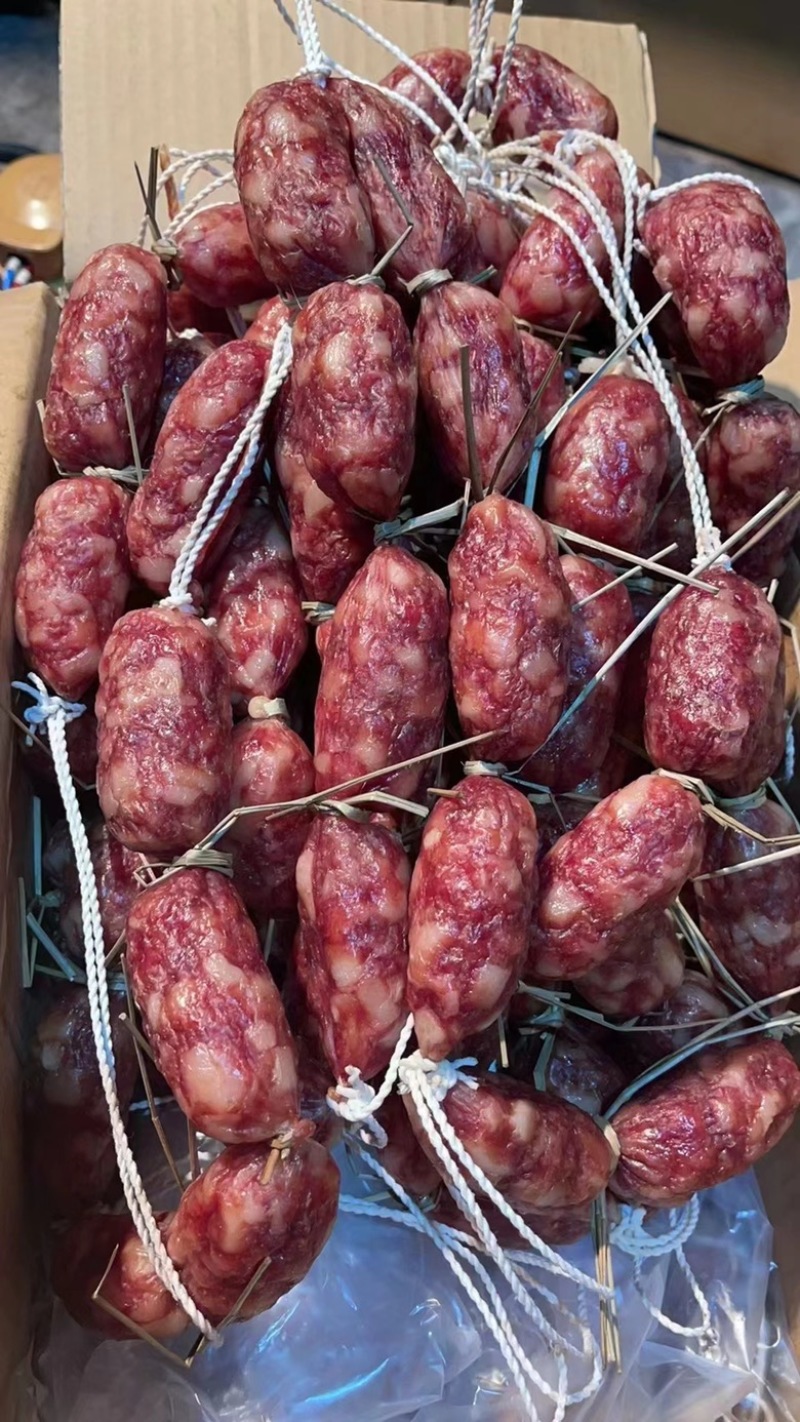 颗粒肠（腊肉香肠源头工厂一手货源量大从优）