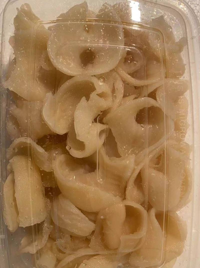 鲍鱼片，红鱼肚