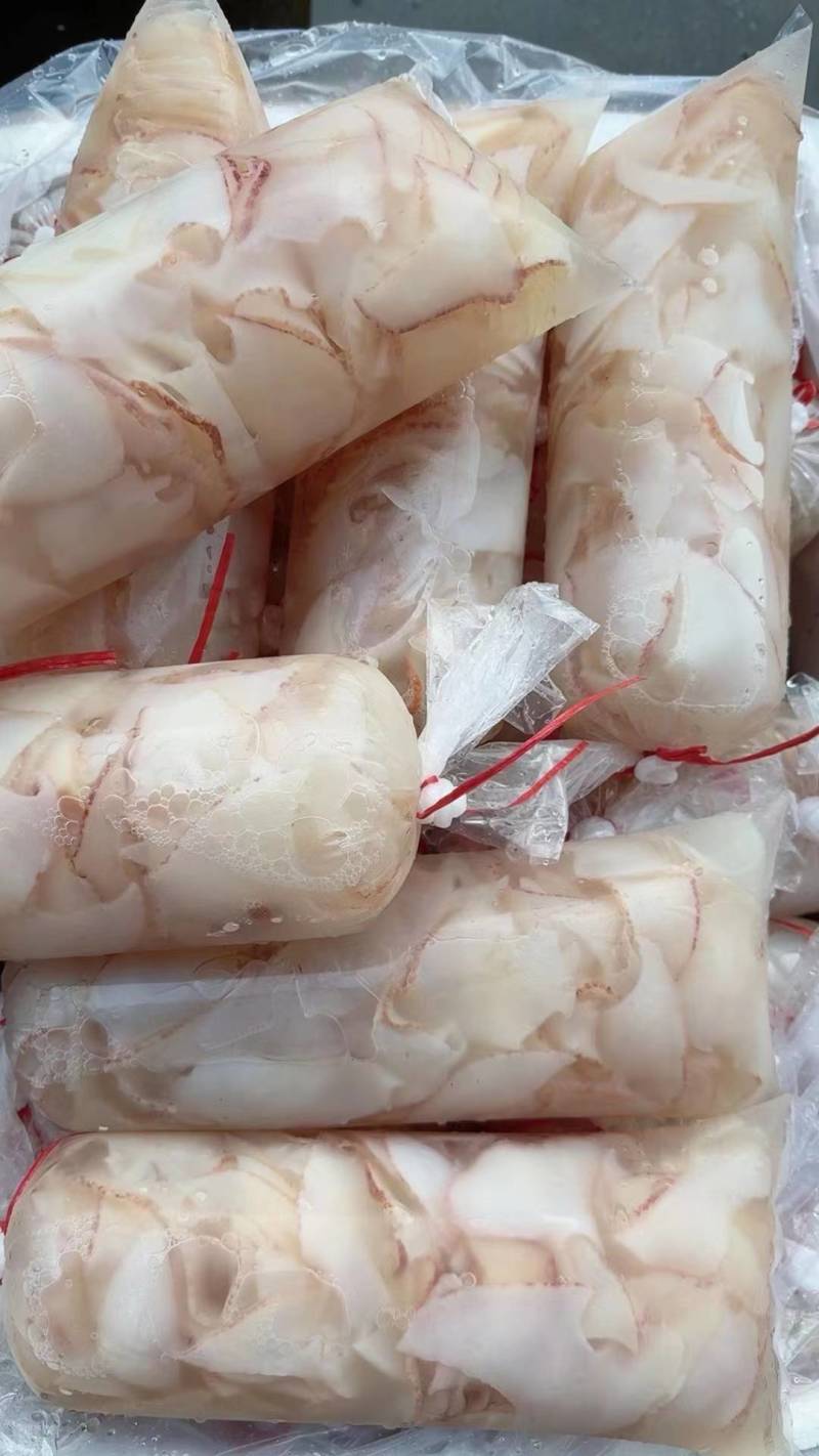 鲍鱼片，红鱼肚