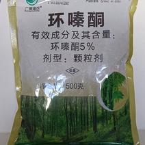 环嗪酮5%颗粒剂可有效防除各种杂草，可用于非耕地除草。