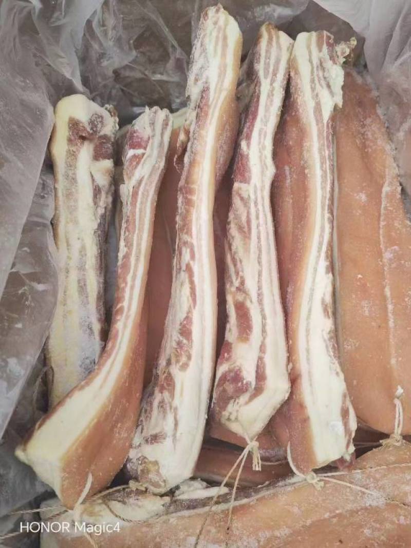 风吹五花肉一件60斤，