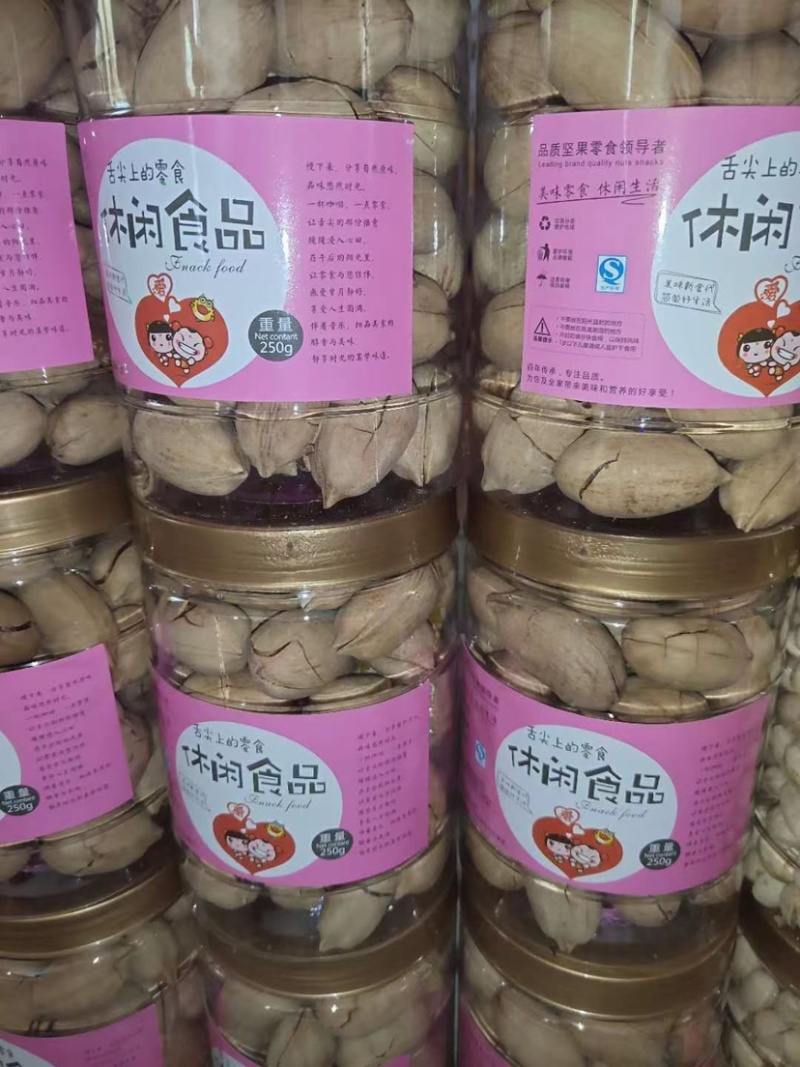 浙江义乌巴旦木，随口小零食，大厂批发，对接电商欢迎下单