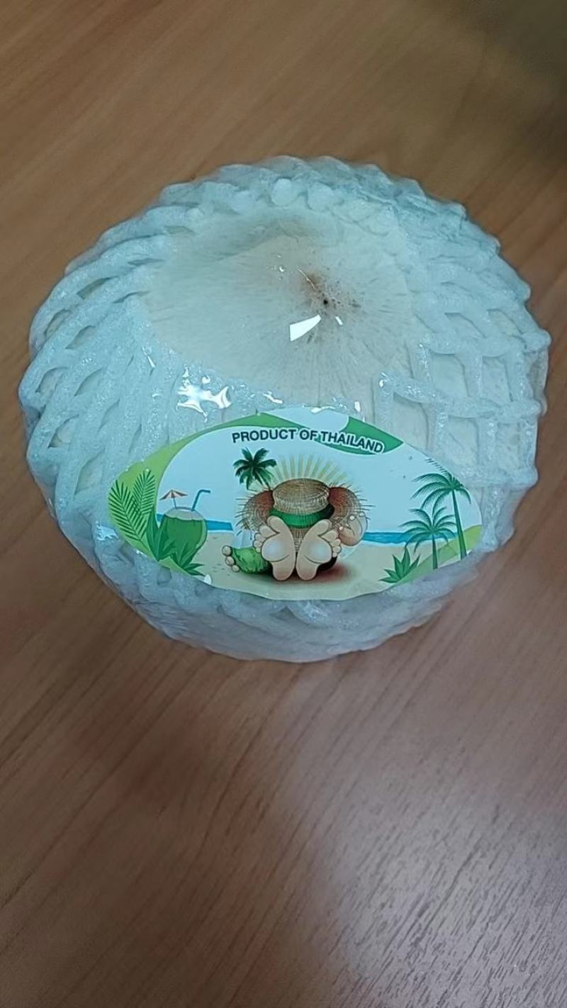 广州现货【泰国进口椰子】资质齐全一箱九个清甜可口