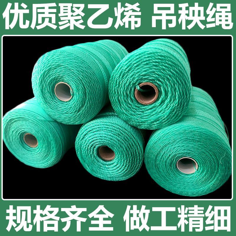 吊秧绳渔网线捆绑绳晒被绳塑料大棚专用吊蔓绳压膜绳豆角爬藤