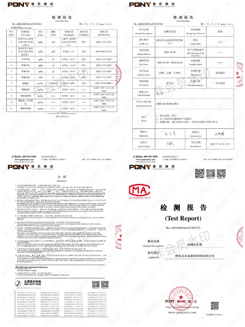 山东富硒无抗蛋，鸡场直发可喷码提供检测报告欢迎电联