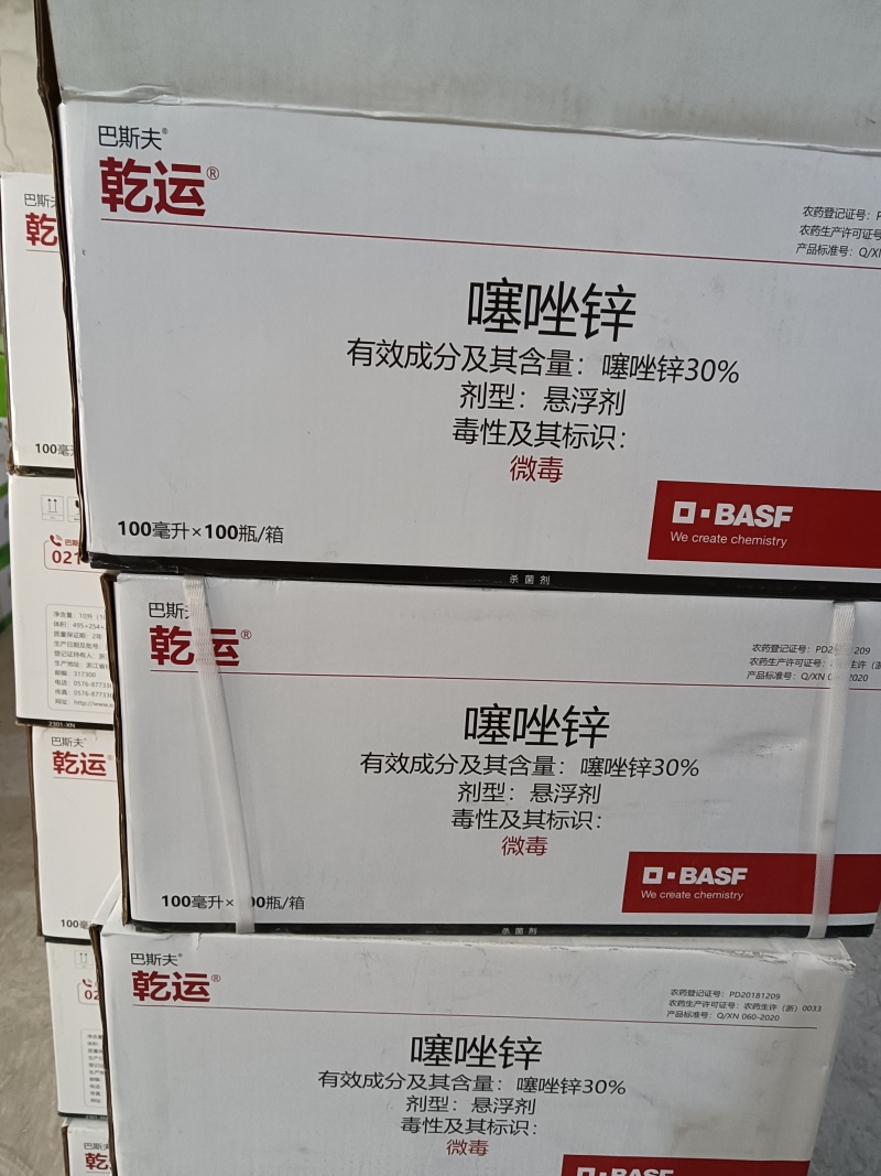 巴斯夫乾运柑橘溃疡病、黄瓜细菌性角斑病等细菌性病害
