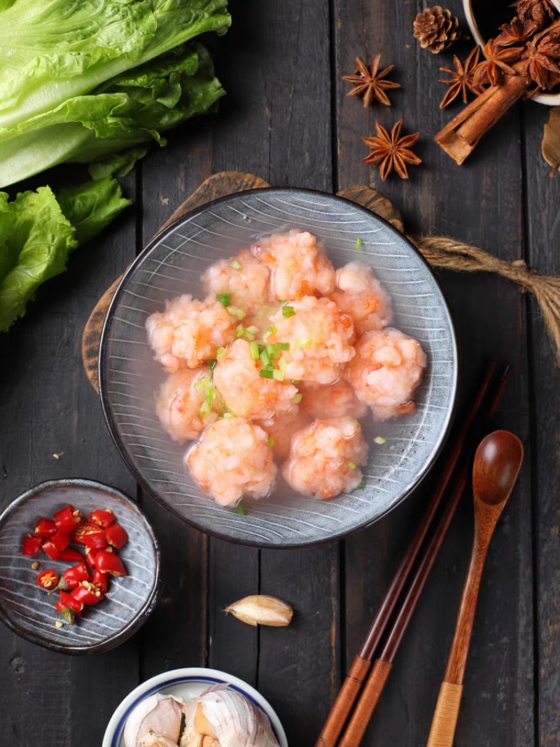 虾滑【虾滑工厂】火锅食材自助餐食材供应麻辣烫食材