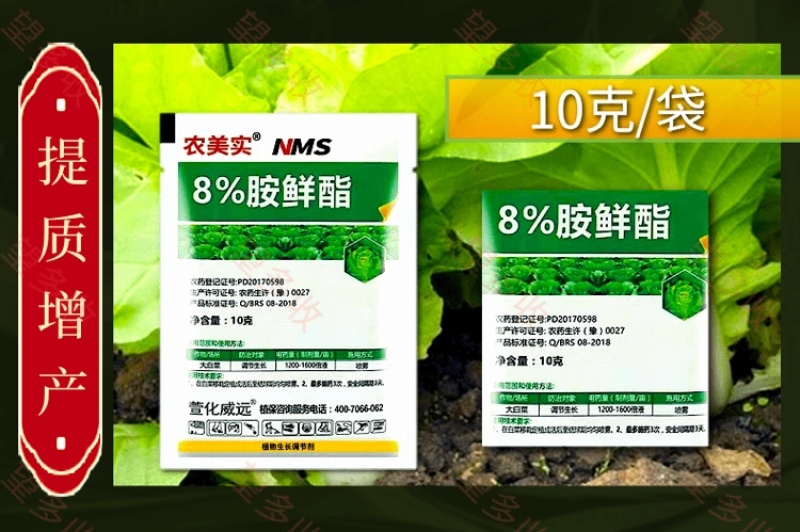 8%胺鲜酯调节剂促花果防冻抗逆生根绿叶农药农作物用