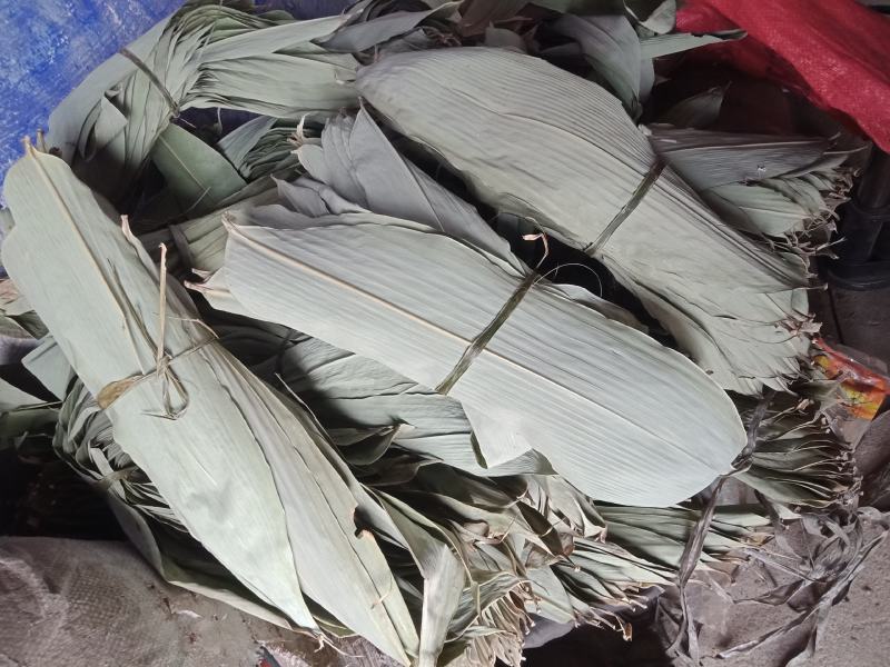 来自深山精心挑选的精品优质晒干的干粽叶包粽子专用品质好