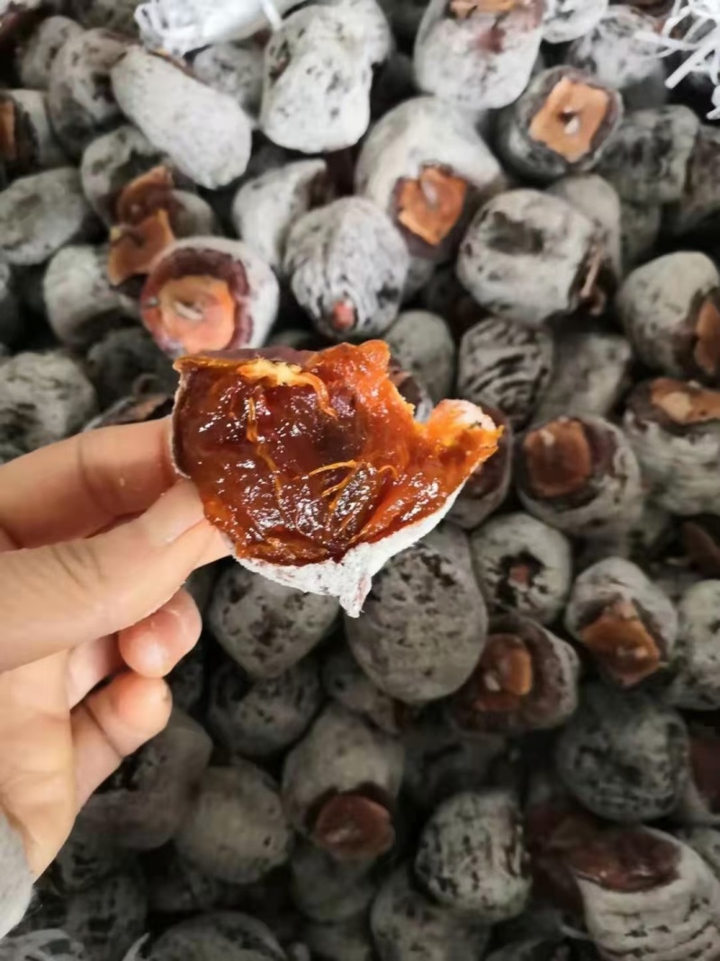 老树糖霜柿饼农家纯手工制作自然上霜无添加常年供应