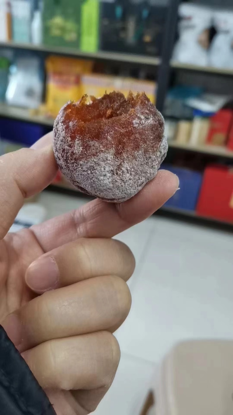 老树糖霜柿饼农家纯手工制作自然上霜无添加常年供应