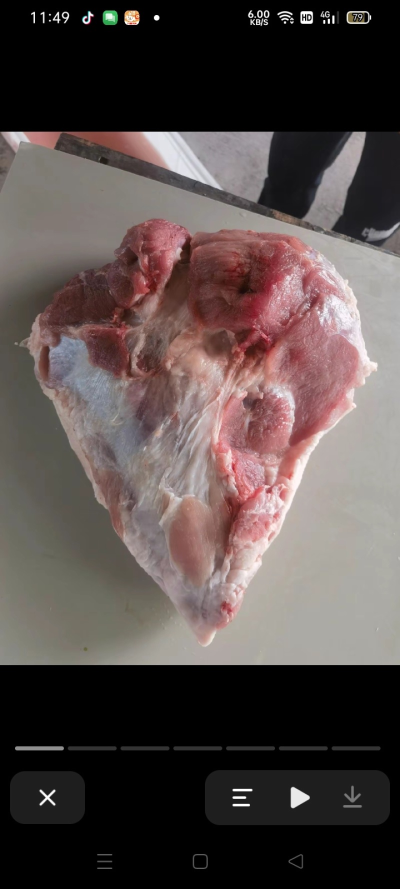 排骨，上排肉，其他
