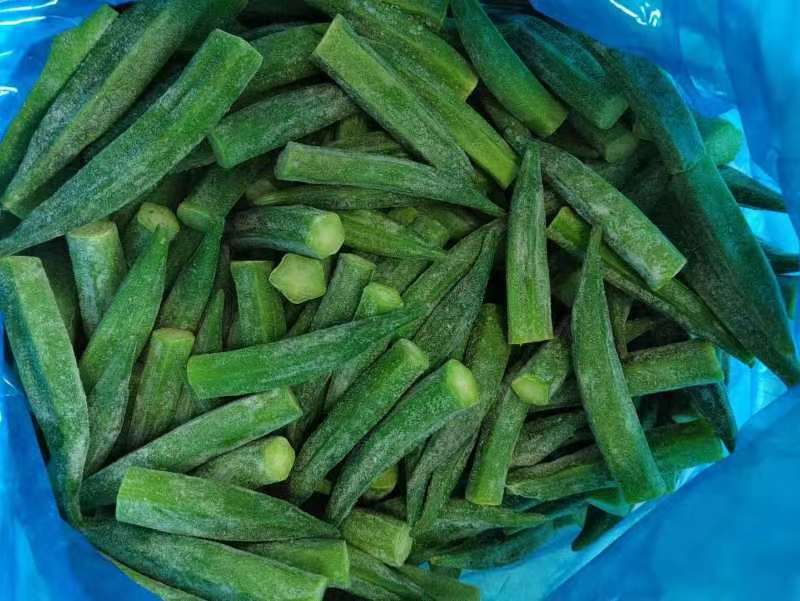 冻秋葵干厂家发货可视频看货质量保证欢迎来电洽