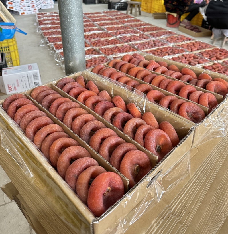 平乐柿饼源头加工厂源头商超批发电商柿饼一手货广西桂林源头
