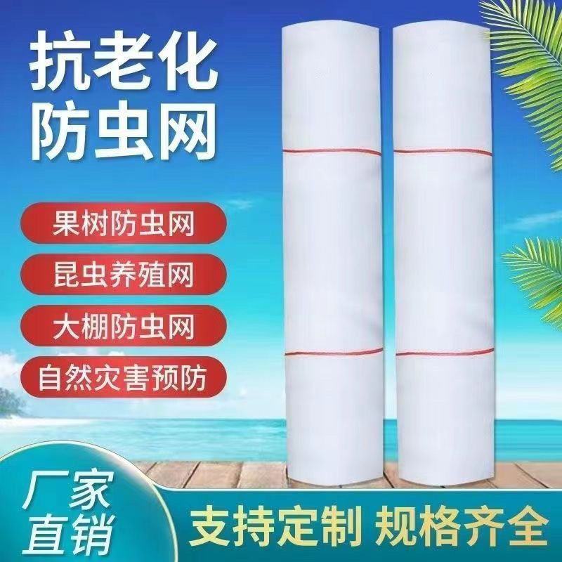 防虫网60目80目100目全新料蔬菜大棚防虫网量大从优