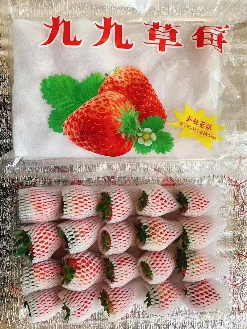自家辽宁丹东红颜草莓【产地代发-为你做供应商】，欢迎选购