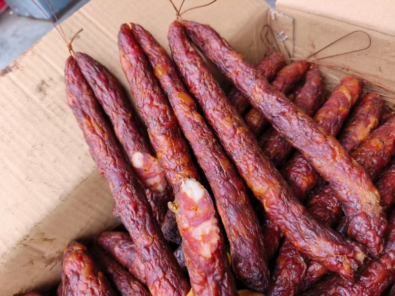 【香肠】香肠纯肉香肠3种口味，麻辣五香广，川味香肠
