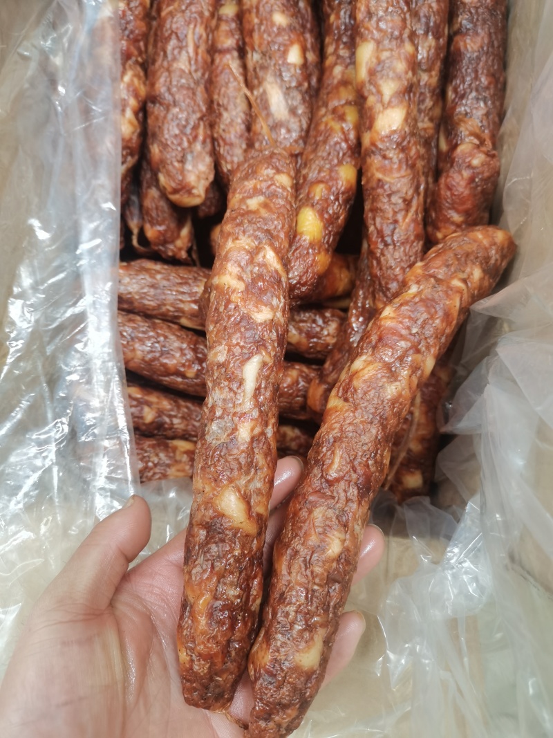 【香肠】香肠纯肉香肠3种口味，麻辣五香广，川味香肠