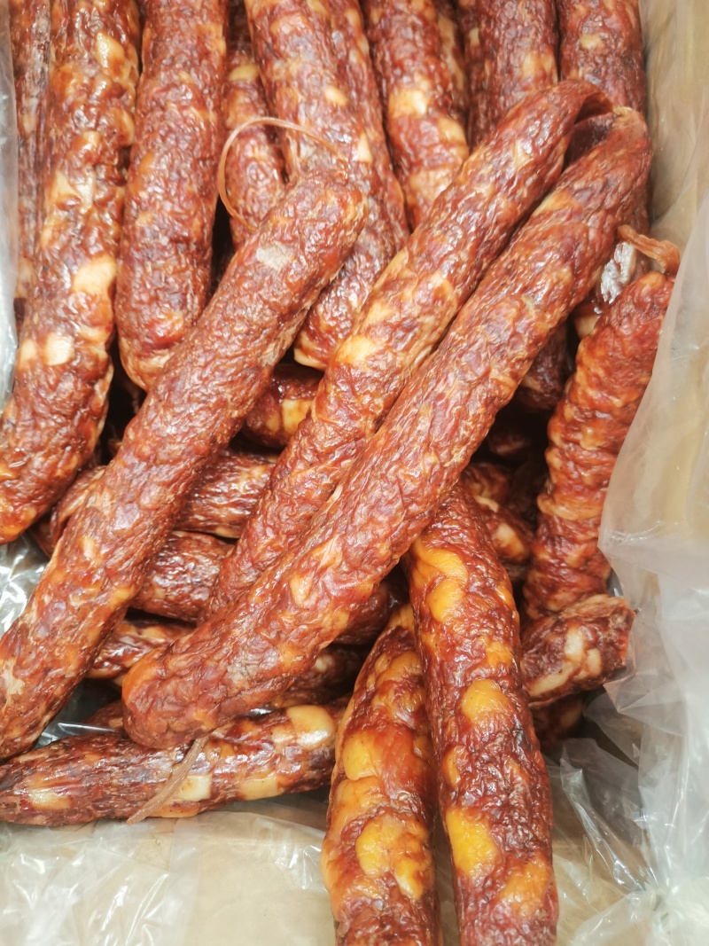 【香肠】香肠纯肉香肠3种口味，麻辣五香广，川味香肠