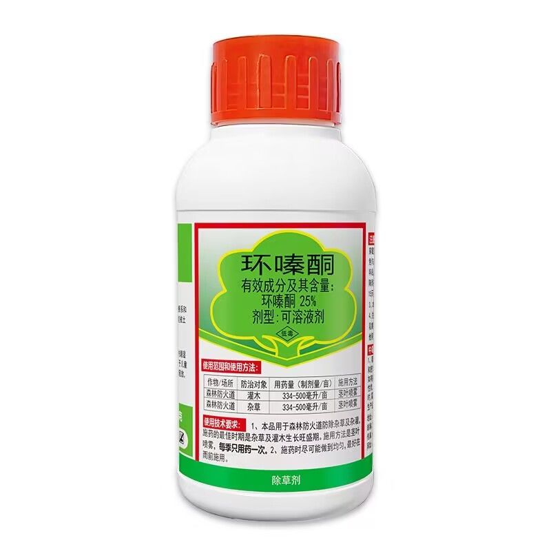 江苏蓝丰森泰25%环嗪酮森林防火道杂草农药除草